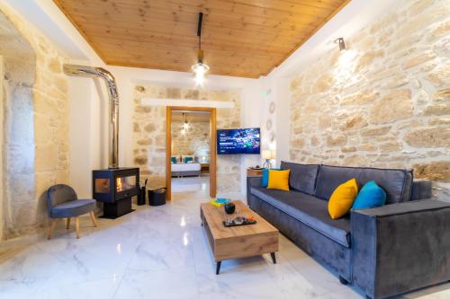 TV a/nebo společenská místnost v ubytování Asmani Apartments