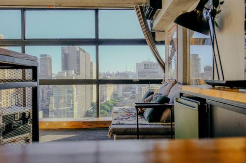 Foto de la galeria de @studioemsaopaulo - Apartamento com vista no centro de SP a São Paulo