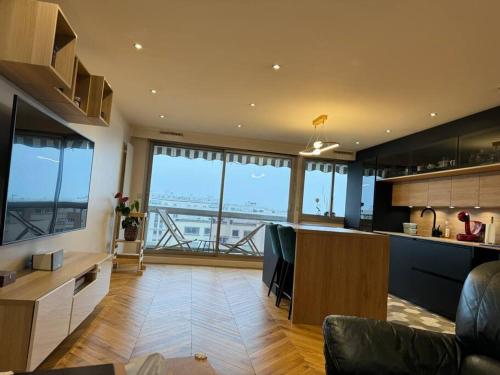 Appartement cosy vu Tour Eiffel