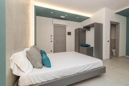 Ένα ή περισσότερα κρεβάτια σε δωμάτιο στο Le note di Fred Rent Room