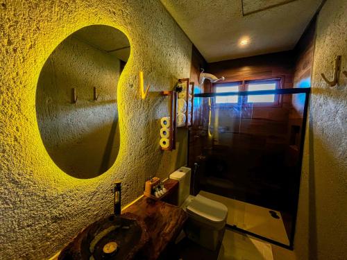 Salle de bains dans l'établissement Villa Aconchego - Casas de Luxo