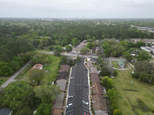 Vista aèria de Adorable 2bed1bath Unit Sleeps 4 Close To Town Center Downtown Beach Mayo Clinic