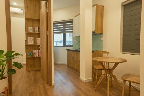 Kuchyň nebo kuchyňský kout v ubytování Hanoi Shouten - Staycation