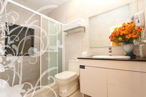 Vannituba majutusasutuses Yun Cui Leisure B&B