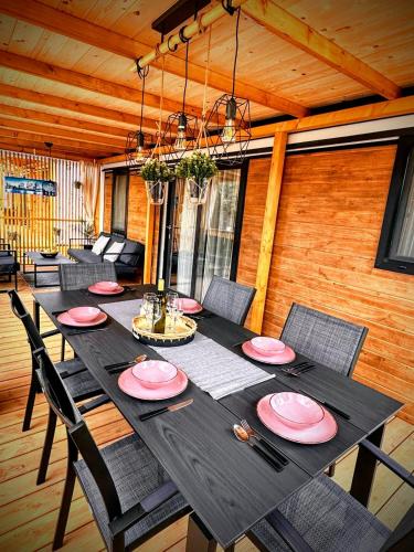 Χώρος καθιστικού στο Mobile home TASHA