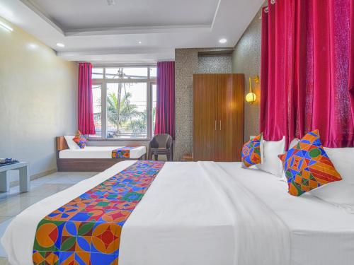 Ένα ή περισσότερα κρεβάτια σε δωμάτιο στο Hotel Harku Villa