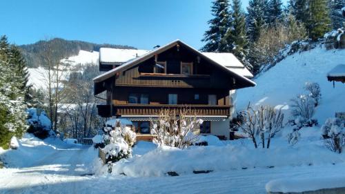 冬のHaus Luziaの様子