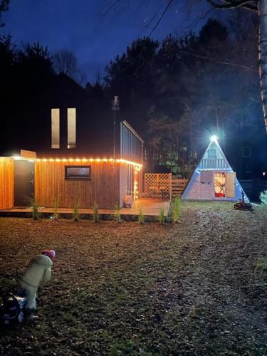 Fotografie z fotogalerie ubytování Domek Stodoła Całoroczny v destinaci Chojno