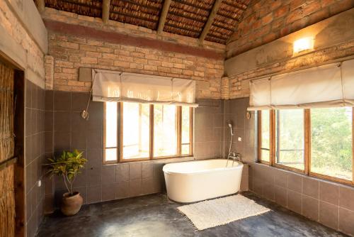 Salle de bains dans l'établissement Inhambane Bay View Home