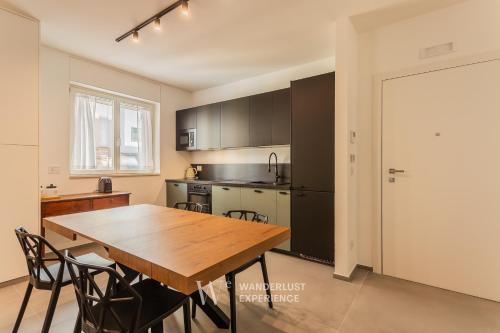 Kuchyň nebo kuchyňský kout v ubytování Wanderlust Experience Mood Apartment