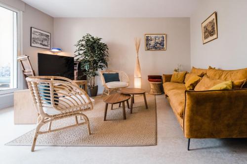 AllinLyon | Balcon calme vue St-Bernard