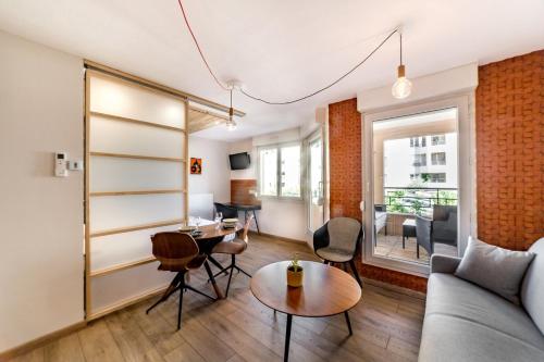 Posedenie v ubytovaní Tout nouveau studio proche Part-Dieu AIL