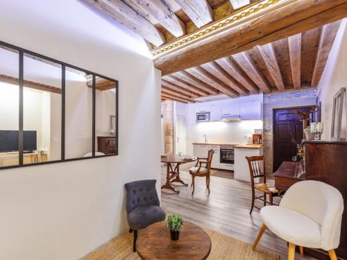 Posedenie v ubytovaní L'atelier des Traboules, au cœur du Vieux Lyon AIL