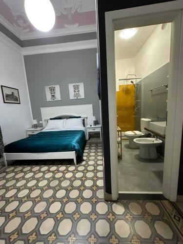 Koupelna v ubytování B&B I Puritani
