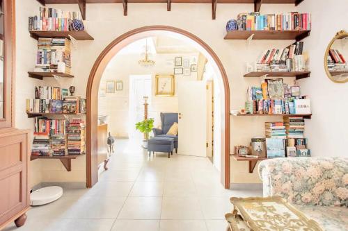 Biblioteca del bed and breakfast