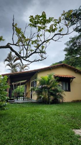 Taman di luar Hotel Fazenda Upã Moña