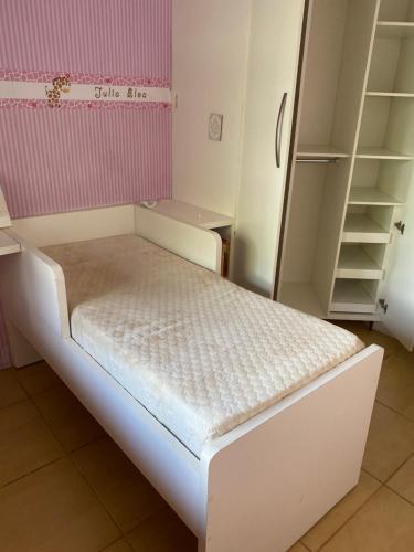 Krevet ili kreveti u jedinici u okviru objekta Residência Floresta
