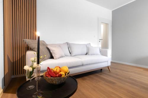 Posezení v ubytování Stilvolle 3-Zimmer Apartments I home2share