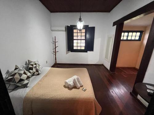 Katil atau katil-katil dalam bilik di Hotel Fazenda Upã Moña