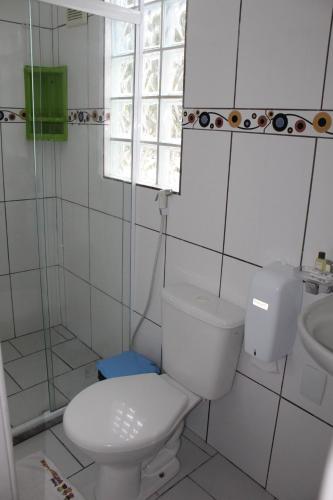 Ванная комната в Hotel Porto Salvador