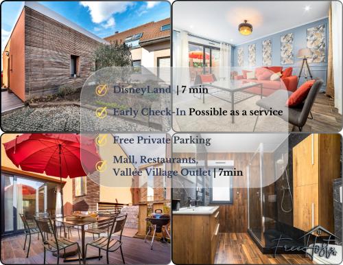 Marvel House - Disneyland 5min, Private Parking, Terrace