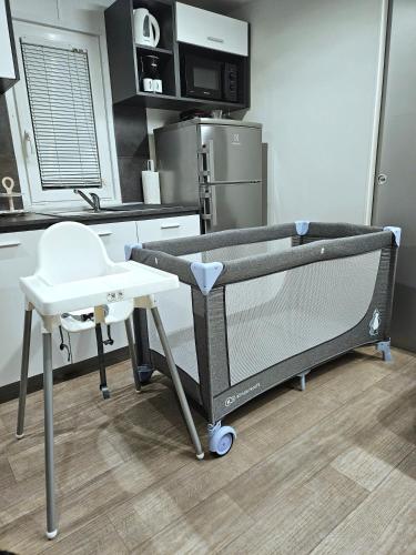 Η κουζίνα ή μικρή κουζίνα στο Mobile House 4 you, Murter - Slanica