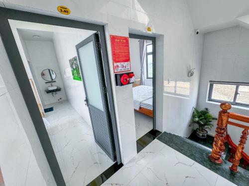 Kuchyň nebo kuchyňský kout v ubytování Homestay Tiến Đạt