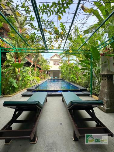 Сад в Casa Verde Guesthouse