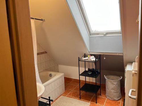 Koupelna v ubytování Balatonfüred Apartment