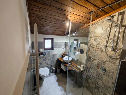 Ένα μπάνιο στο Вила Тодора Villa Todora