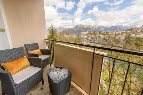Le Thiou - Appartement lumineux avec vue sur le château et la Visitation