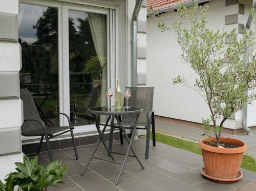 Balcon ou terrasse dans l'établissement Apartmani Mikic