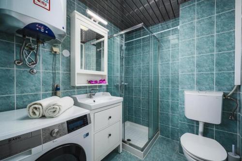 Kúpeľňa v ubytovaní Umagic Apartment