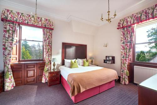 En eller flere senge i et værelse på Inverness Lochardil House