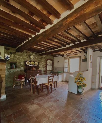 Una cocina o cocineta en Borgo Petraio