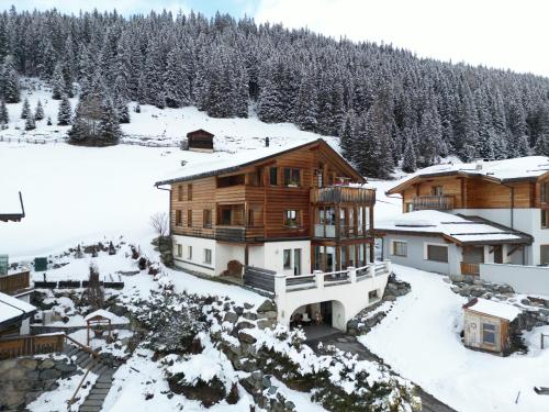 Chalet Sonnenschein durante el invierno
