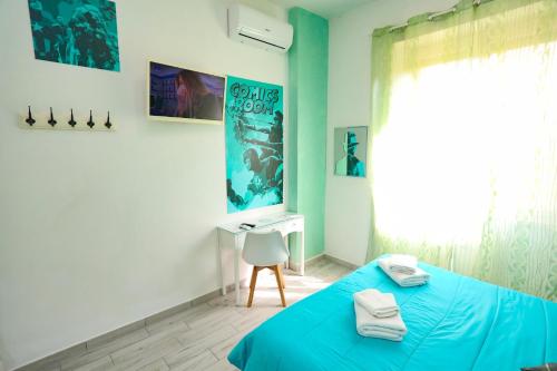Posteľ alebo postele v izbe v ubytovaní Cineroma Guesthouse
