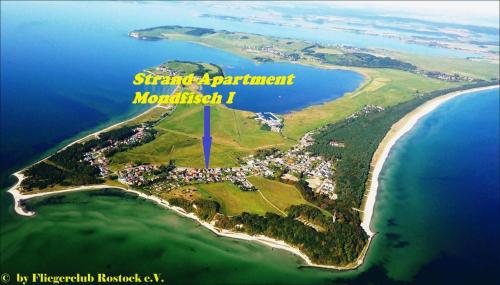 Fotografie z fotogalerie ubytování Strandapartment-Mondfisch an der Ostsee v destinaci Thiessow