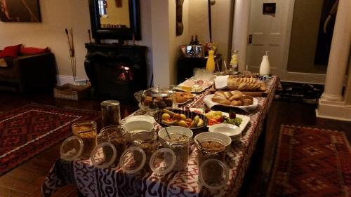 Mad på bed and breakfast-stedet eller i nærheden