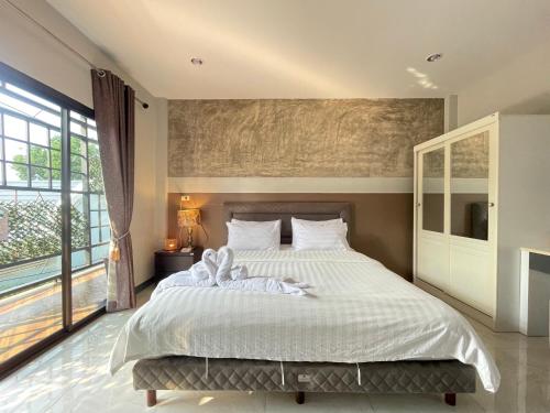 Smaids Roomにあるベッド