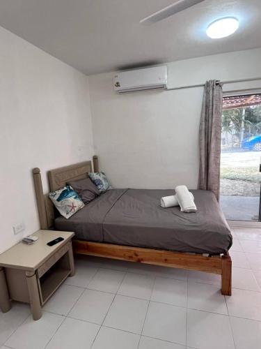 Postel nebo postele na pokoji v ubytování Departamento Dzirul