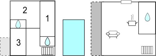 a plot of the number of water molecules at Villa George in Bribir