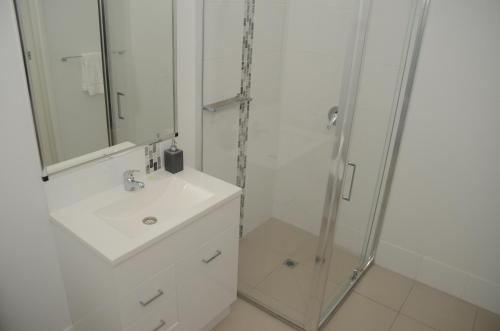 Koupelna v ubytování Capricorn Hotel