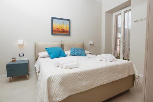 Katil atau katil-katil dalam bilik di Sunseverino Rooms