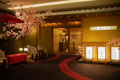 Coin salon dans l'établissement Hotel Metropolitan Edmont Tokyo
