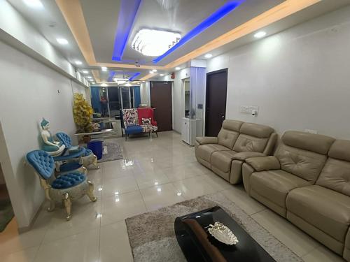 Posezení v ubytování Royal Nest 3BHK Suites
