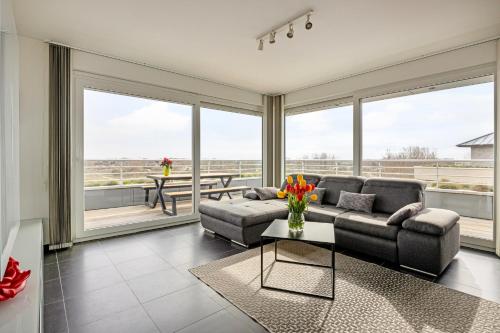 Χώρος καθιστικού στο Karthuizer Penthouse