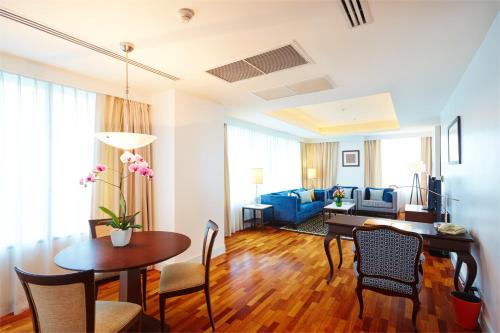 Posezení v ubytování The Duchess Hotel