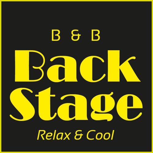 a sign that reads be barack stile relax and cool at Back-Stage in Nijmegen