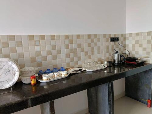 Kuchyň nebo kuchyňský kout v ubytování Zanita Heights Seaview Apt